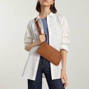 Everlane Cactus Leather Sling Bag - Honey